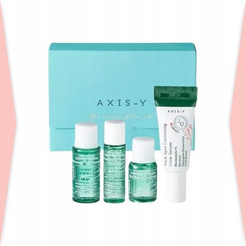 AXIS-Y The Mini Glow Set Spot Correcting Glow Serum Zestaw kosmetyków