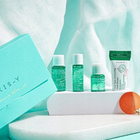AXIS-Y The Mini Glow Set Spot Correcting Glow Serum Zestaw kosmetyków