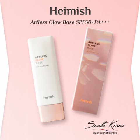 Baza Rozświetlająca pod Makijaż SPF 50 +++ Heimish Artless Glow 40ml