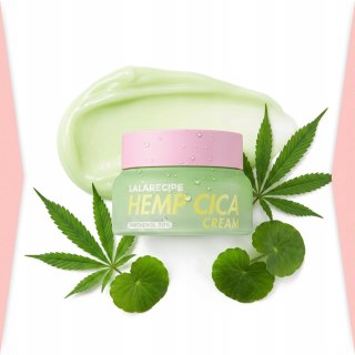 Krem do Twarzy LalaRecipe Hemp Cica 50ml z Nasion Konopi do Skóry Wrażliwej