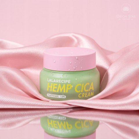 Krem do Twarzy LalaRecipe Hemp Cica 50ml z Nasion Konopi do Skóry Wrażliwej