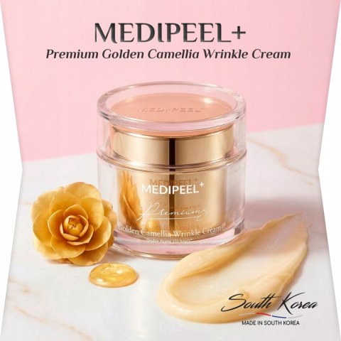 Krem do Twarzy Medi-Peel Golden Camellia 50ml Koreański Przeciwzmarszczkowy