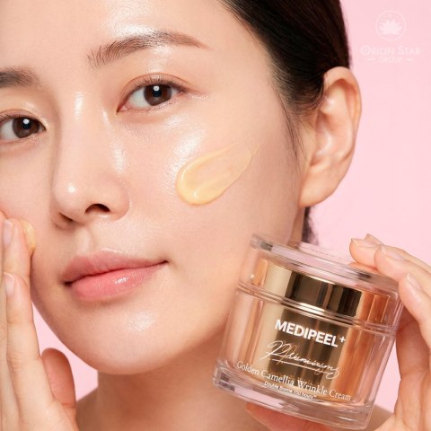 Krem do Twarzy Medi-Peel Golden Camellia 50ml Koreański Przeciwzmarszczkowy