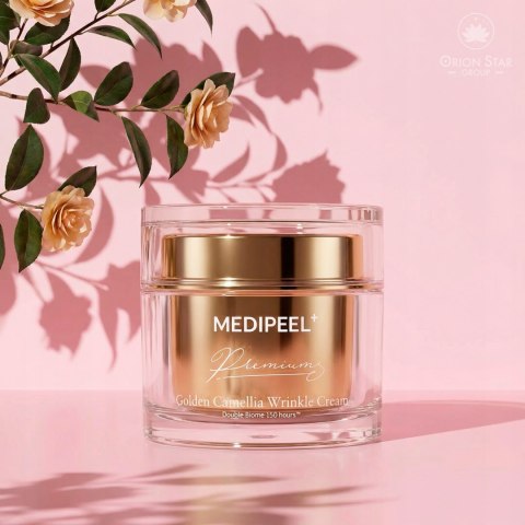 Krem do Twarzy Medi-Peel Golden Camellia 50ml Koreański Przeciwzmarszczkowy