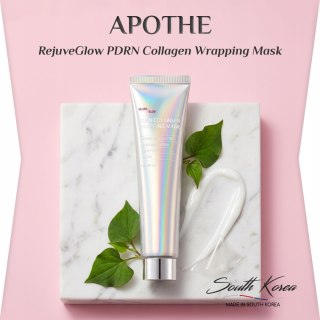 Maska-folia APOTHE RejuveGlow PDRN Collagen Wrapping Kolagenowa Peel-off