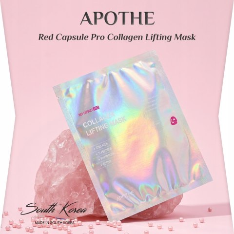 Maska hydrożelowa APOTHE Red Capsule Pro-Collagen Lifting Mask z Kolagenem