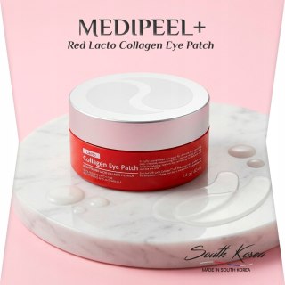 Płatki pod Oczy Medi-Peel Red Lacto Collagen na Zmarszczki Koreańskie 60szt