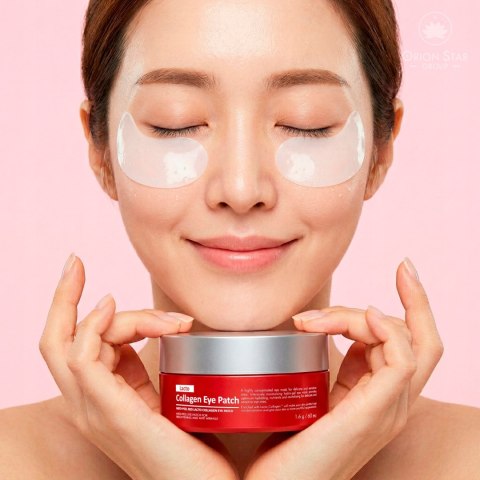 Płatki pod Oczy Medi-Peel Red Lacto Collagen na Zmarszczki Koreańskie 60szt