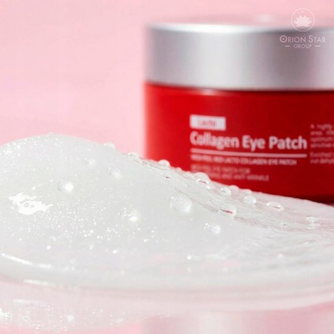 Płatki pod Oczy Medi-Peel Red Lacto Collagen na Zmarszczki Koreańskie 60szt