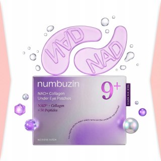 Płatki pod Oczy Numbuzin No.9 NAD Under Kolagen Koreańskie na Cienie 5 szt