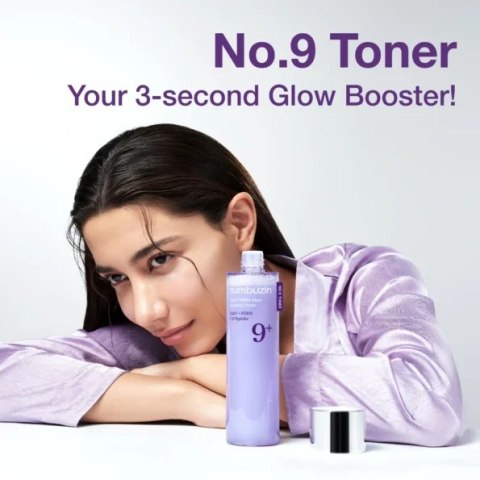 Rozświetlający Toner z NAD i PDRN Numbuzin No.9 150ml Glow Boosting Tonik