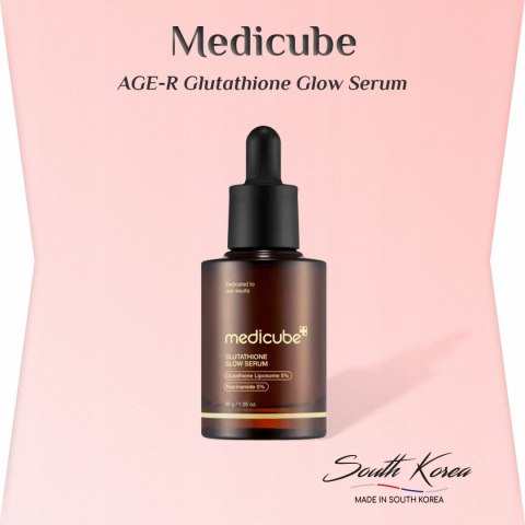 Serum do Twarzy Medicube AGE-R Glow z Glutationem Rozświetlające Koreańskie