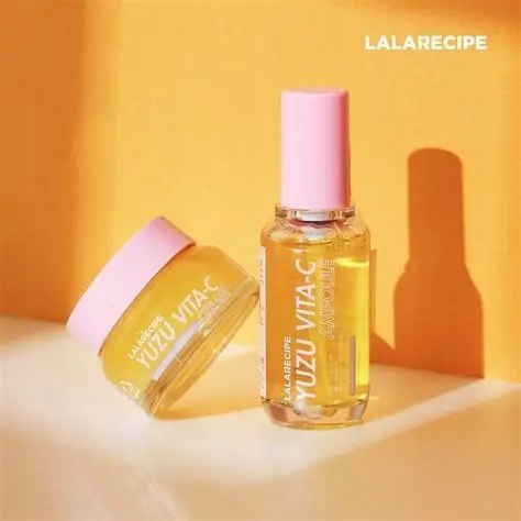 Serum do twarzy LalaRecipe Yuzu Vita C Ampoule Rozjaśniająca z Witaminą C