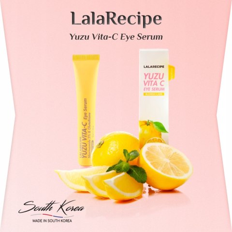 Serum pod Oczy z Witaminą C LalaRecipe Yuzu Vita C Eye 35ml Rozjaśniające