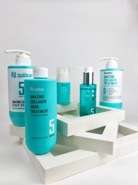 SPAKLEAN | Amazing Collagen Scalp Shampoo | Szampon Kolagenowy Nawilżający Regeniracja - 500ml