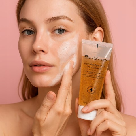 Bueno | Pure Moonlight Rose Floral Cleanser | Delikatny Żel do Mycia Twarzy Kojący na Niedoskonałości - 150ml