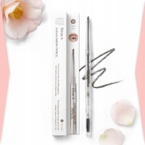 Kredka do brwi Dr Althea Dear. A 0.9mm Brow Pencil - 01 Cool Ash