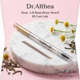 Kredka do brwi Dr Althea Dear. A 0.9mm Brow Pencil - 01 Cool Ash