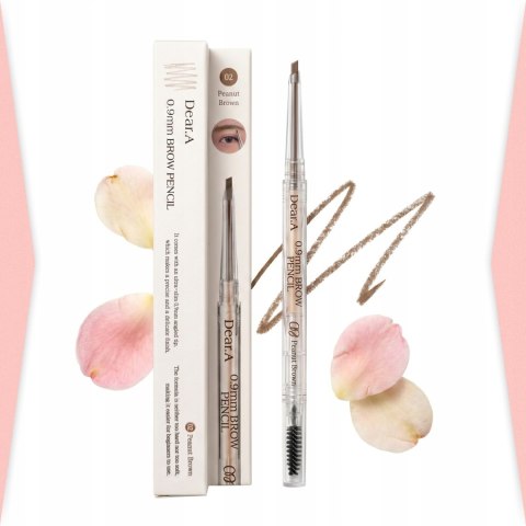 Kredka do brwi Dr Althea Dear. A 0.9mm Brow Pencil - 02 Peanut Brown