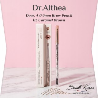 Kredka do brwi Dr Althea Dear. A 0.9mm Brow Pencil - 03 Caramel Brown