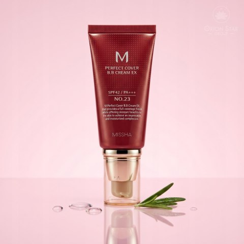 Krem BB Missha M Perfect Cover BB Cream nr 23 Natural Beige Koreański SPF