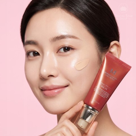Krem BB Missha M Perfect Cover BB Cream nr 25 Warm Beige Koreański SPF