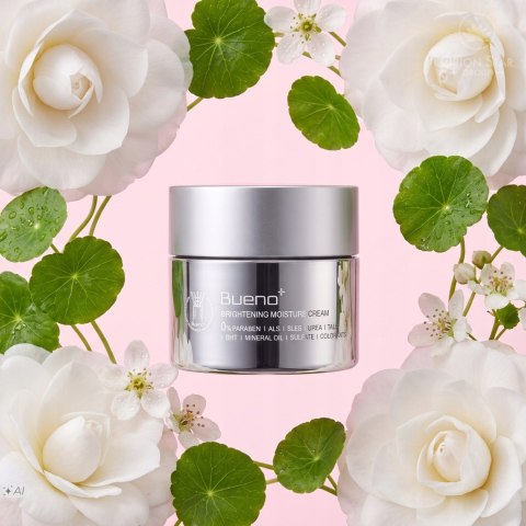 Bueno | Brightening Moisture Cream | Koreański Krem do Twarzy Rozjaśniający - 80g