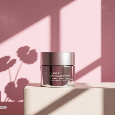 Bueno | Brightening Moisture Cream | Koreański Krem do Twarzy Rozjaśniający - 80g