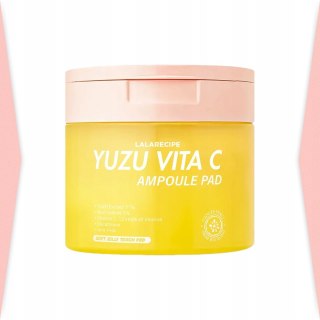LalaRecipe Rozjaśniające płatki z witaminą C (Yuzu Vita C Ampoule Pad)