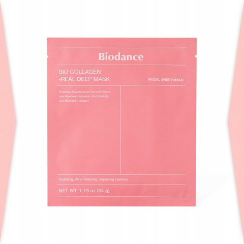 Maska Kolagenowa do Twarzy Biodance Bio Collagen Real Deep Ujędrniająca