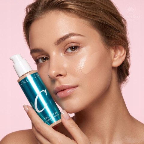 Enough | Collagen 3X Moisture Foundation SPF15 (Odcień 13C) | Koreański Podkład do Twarzy Nawilżający - 100ml