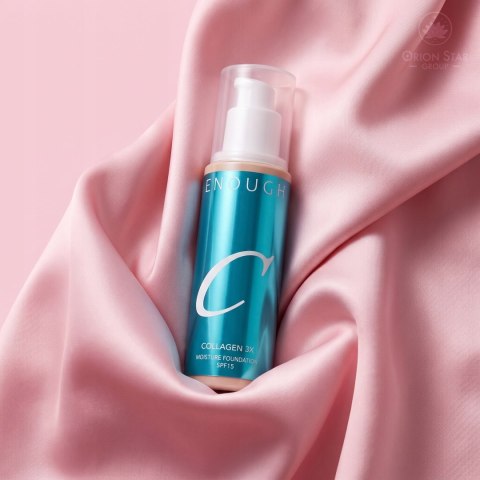 Enough | Collagen 3X Moisture Foundation SPF15 (Odcień 13C) | Koreański Podkład do Twarzy Nawilżający - 100ml