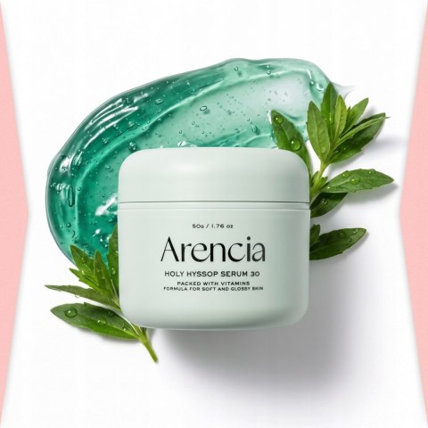 Arencia | Holy Hyssop Serum | Koreańskie Serum do Twarzy Rozjaśniające - 50g