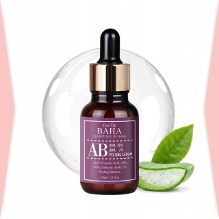 Cos De BAHA | AB AHA/BHA | Koreańskie Serum Złuszczające do Twarzy z Kwasami - 30ml