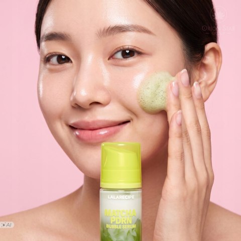 LalaRecipe | Matcha PDRN Bubble Serum | Koreańskie Serum Bąbelkowe do Twarzy - 95ml