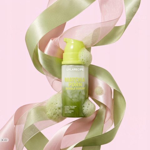 LalaRecipe | Matcha PDRN Bubble Serum | Koreańskie Serum Bąbelkowe do Twarzy - 95ml