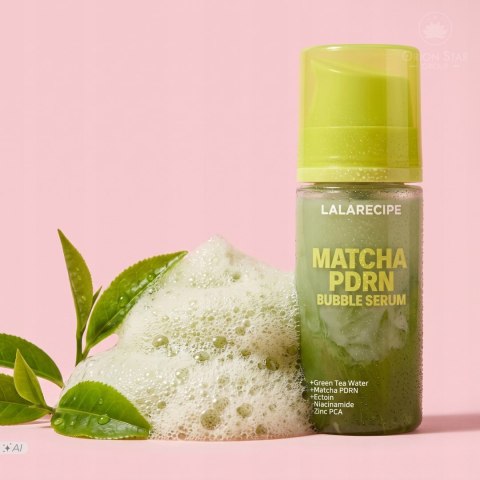 LalaRecipe | Matcha PDRN Bubble Serum | Koreańskie Serum Bąbelkowe do Twarzy - 95ml