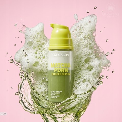 LalaRecipe | Matcha PDRN Bubble Serum | Koreańskie Serum Bąbelkowe do Twarzy - 95ml