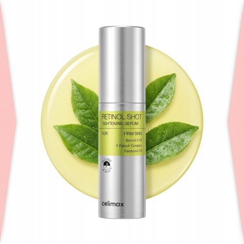 Celimax | The Vita-A Retinol Shot Tightening Serum | Koreańskie Serum do Twarzy z Retinolem - 30ml