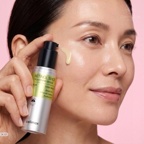 Celimax | The Vita-A Retinol Shot Tightening Serum | Koreańskie Serum do Twarzy z Retinolem - 30ml