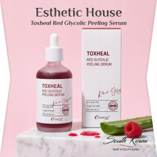 Serum do twarzy Esthetic House Toxheal Red Glycolic Peeling Złuszczające