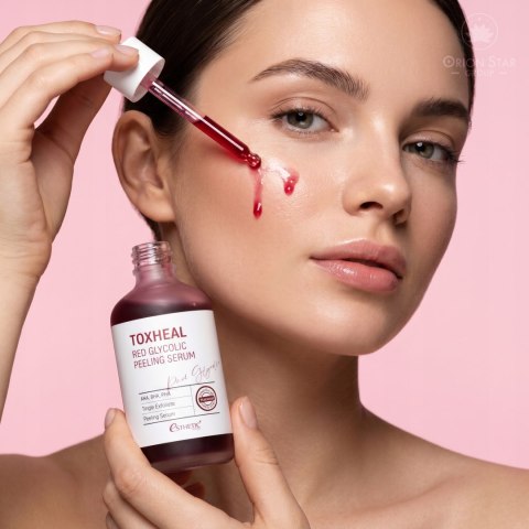 Serum do twarzy Esthetic House Toxheal Red Glycolic Peeling Złuszczające