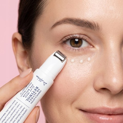Serum pod oczy Dr Althea Retinol Flat Iron Eye Roller z Wbudowanym Rollerem