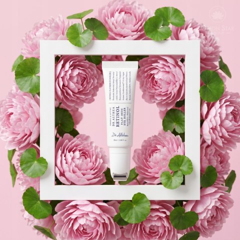 Serum pod oczy Dr Althea Retinol Flat Iron Eye Roller z Wbudowanym Rollerem