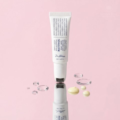 Serum pod oczy Dr Althea Retinol Flat Iron Eye Roller z Wbudowanym Rollerem