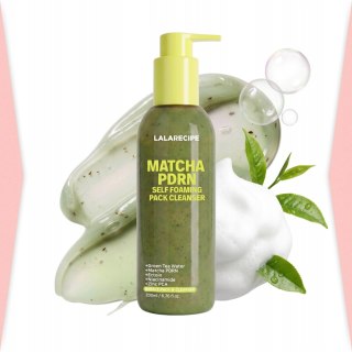 LalaRecipe | Matcha PDRN 3in1 Pack Cleanser | Koreańska Pianka Oczyszczająca do Twarzy - 200ml